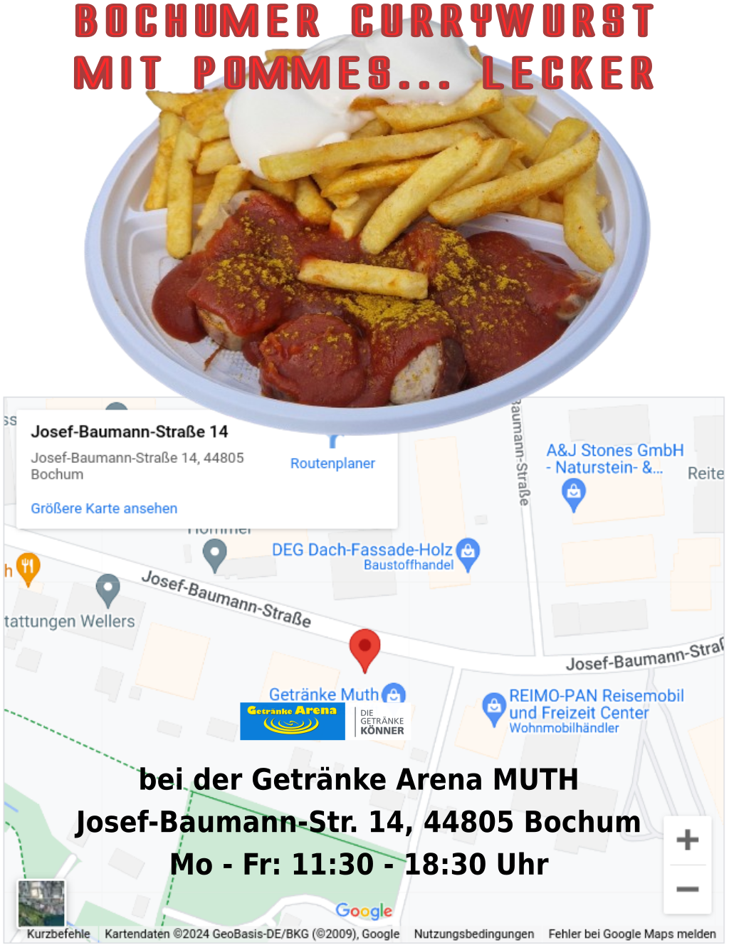 Pommesbude Currywurst kult Imbiss Bochum Curry zoom
